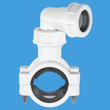 McAlpine Condense / Overflow Pipe Clamp CLAMP1WH - 38004019