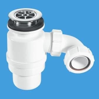 McAlpine Deep Seal Shower Trap 70mm Flange STW10-R - 40004016