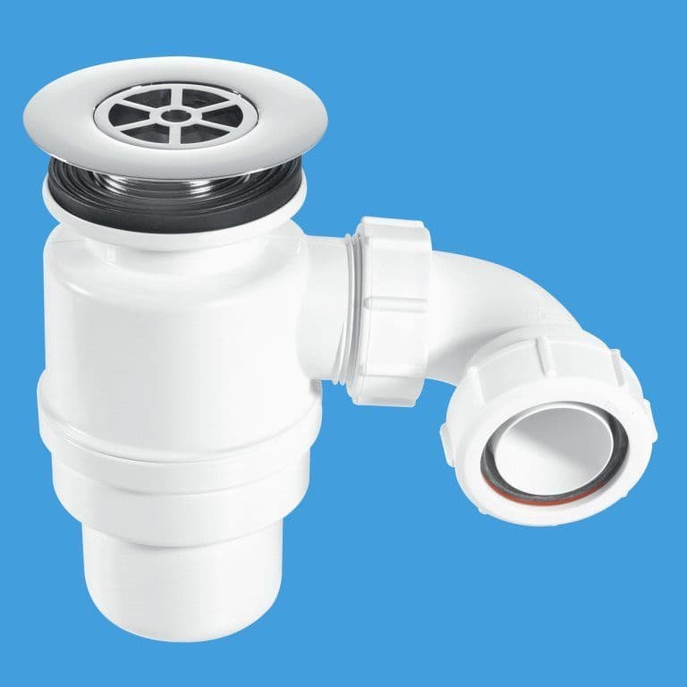 McAlpine Deep Seal Shower Trap 85mm Flange STW12R 40004017