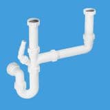 McAlpine Double Bowl Kitchen Sink Waste Kit SK2 - 40004019