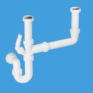 McAlpine Double Bowl Kitchen Sink Waste Kit SK2 - 40004019