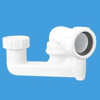McAlpine Flat Bottom Bath Waste Outlet Trap SMP10 - 40004002