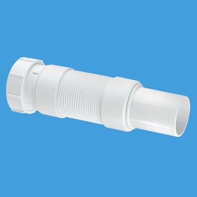 McAlpine Flexible 1.1/4 Waste Pipe Plain End FLEXCON5 - 39003997