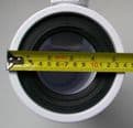 McAlpine Flexible Toilet Pan Connector 3.1/2 with Boss WC-F23SV - 39000111