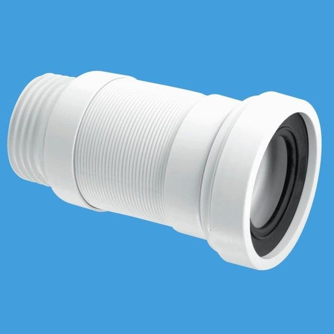 McAlpine Flexible Toilet Pan Connector for 3.1/2 Pipe WC-F26S - 40005052