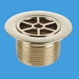 McAlpine Gold Effect Plastic Shower Waste 70mm Flange - 74000610