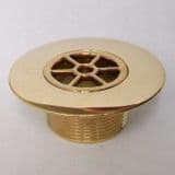 McAlpine Gold Effect Plastic Wide 85mm Shower Flange - 74000630