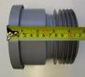 McAlpine Grey Internal Soil Pipe Adapter Clay / Cast to Plastic - 39060002