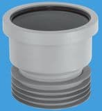 McAlpine Grey Internal Soil Pipe Adapter Clay / Cast to Plastic - 39060002