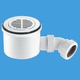 McAlpine High Flow 90mm Shower Trap Slotted Grid ST90CPB-S-HP2 - 39000156