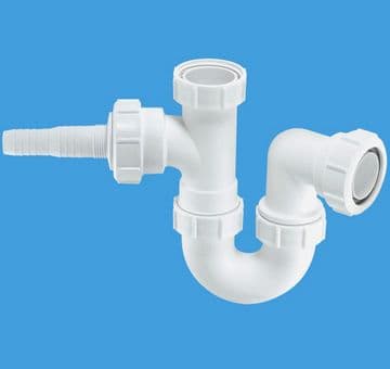 McAlpine Kitchen Sink Single Nozzle Appliance P Trap WM2 - 40004029