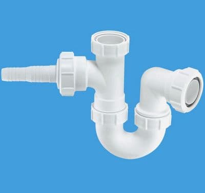 McAlpine Kitchen Sink Single Nozzle Appliance P Trap WM2 - 40004029