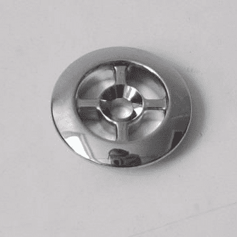 McAlpine Kitchen Sink Waste Overflow Grid Chrome - 40000011