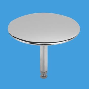 McAlpine Large 72mm Chrome Brass Bath Pop Up Plug - 39004063
