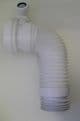 McAlpine Long 380mm Flexible WC Pan Connector with Basin Inlet