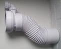 McAlpine Long Flexible Pan Connector Spigot with Basin Inlet