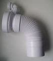 McAlpine Long Flexible Pan Connector Spigot with Basin Inlet