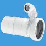 McAlpine Long Flexible Pan Connector Spigot with Basin Inlet - 40005047