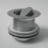 McAlpine Long Tail Unslotted Swivel Flip Top Bath Waste - 39003216