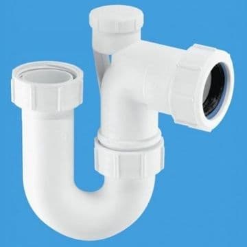 McAlpine Low Inlet Antivac P Trap 1.1/4 - 32mm BT3V - 40003225