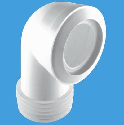 McAlpine MACFIT Short Bent Toilet Pan Connector MAC-8 - 42003190
