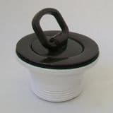 McAlpine Mocca / Dark Brown Kitchen Sink Waste + Plug - 74000092