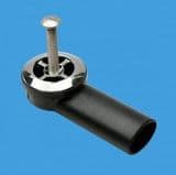 McAlpine Overflow Elbow for Thick Kitchen Sinks - 74001014