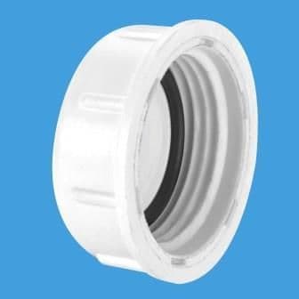 McAlpine Plastic 3/4 inch BSP Washing Machine Valve Cap 39000002