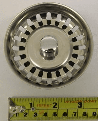 McAlpine Pop Up Kitchen Sink Basket Strainer Plug