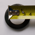 McAlpine Pop Up Sink / Bath Plug Bottom Fin Washer - 74000223