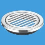 McAlpine Round 125mm Stainless Steel Gully Grid - 39004046