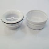 McAlpine Shallow 90mm Shower Trap Insert Cup and Tube - 39000126