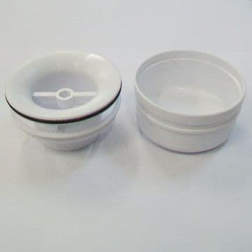 McAlpine Shallow 90mm Shower Trap Insert Cup and Tube - 39000126
