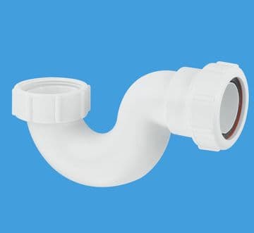 McAlpine Shallow Low Level Space Saving Basin Trap - 40003201