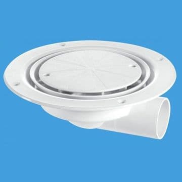 McAlpine Sheet Floor Untrapped Gully Horizontal Outlet USG3WH - 40005095