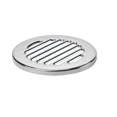 McAlpine Sheet Gully Trap CP Brass Grid without Screws - 39004162