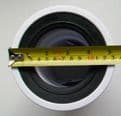 McAlpine Short 160mm Flexible Toilet Pan Connector WC-F18R - 40005061