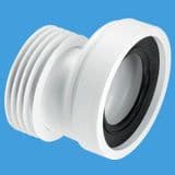 McAlpine Short 20mm Offset Toilet Pan Connector WC-CON4 - 40005034