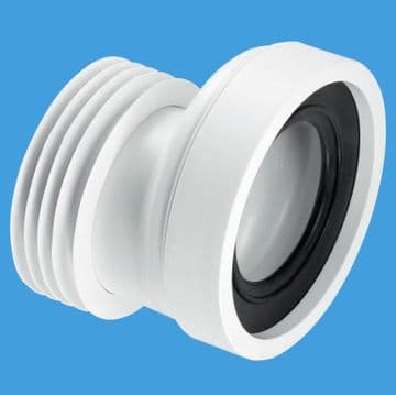 McAlpine Short 20mm Offset Toilet Pan Connector WC-CON4 - 40005034