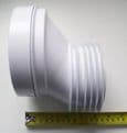McAlpine Short 40mm Offset Toilet Pan Connector WC-CON4A