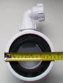 McAlpine Short Toilet Pan Connector with Boss WC-CON1V