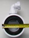 McAlpine Short Toilet Pan Connector with Boss WC-CON1V