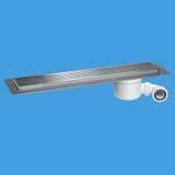 McAlpine Shower Channel Drain Stainless Steel Grid 648mm - 40004052