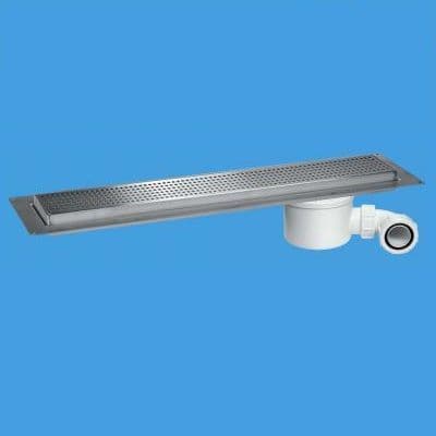 McAlpine Shower Channel Drain Stainless Steel Grid 948mm - 40004055