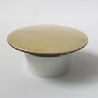 McAlpine Shower Trap 70mm Dome Cover Brass / Gold Effect - 39004126