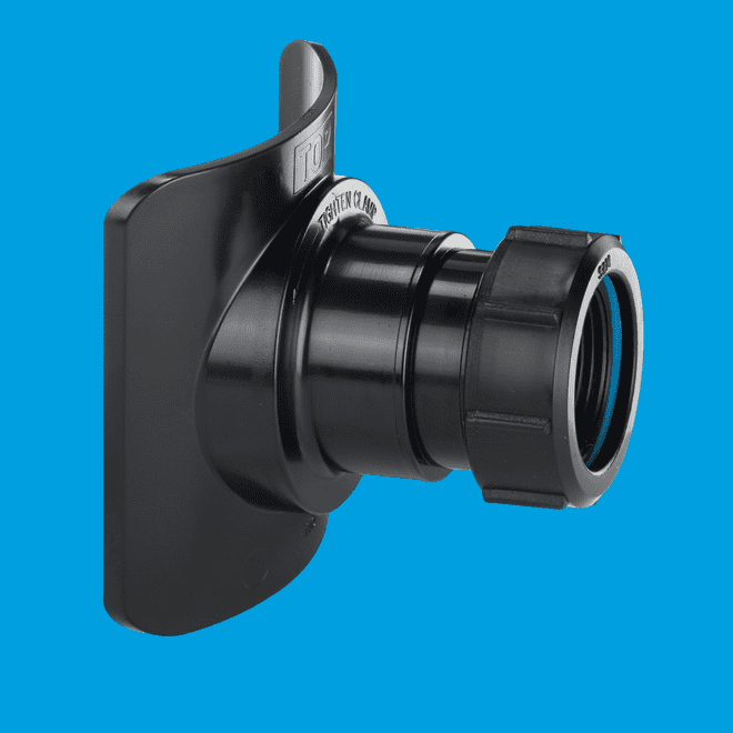 McAlpine Soil Pipe Boss Connector 1.1/4 BOSSCON110-BL