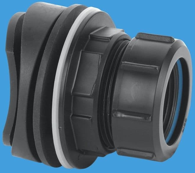 McAlpine Soil / Rainwater Pipe Boss Connector 1.1/4 - BOSSCONN1.25BL - 39050102