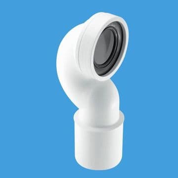 McAlpine Space Saving Bent Pan Connector Plain End WC-CONQP - 40005096