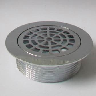 McAlpine ST90CPB-P Chrome Shower Flange and Grid - 42003194