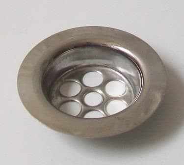 McAlpine Stainless Steel 60mm Centre Pin Basin Waste Flange - 39000049